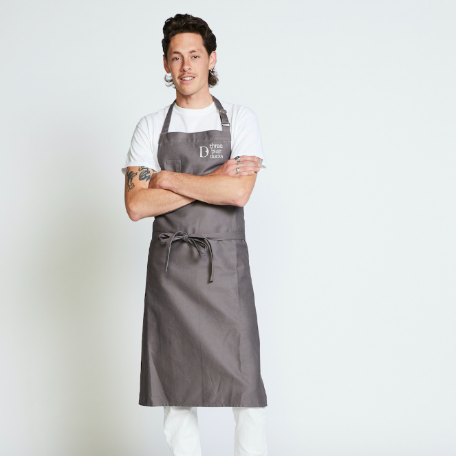 Three Blue Ducks Adult Apron